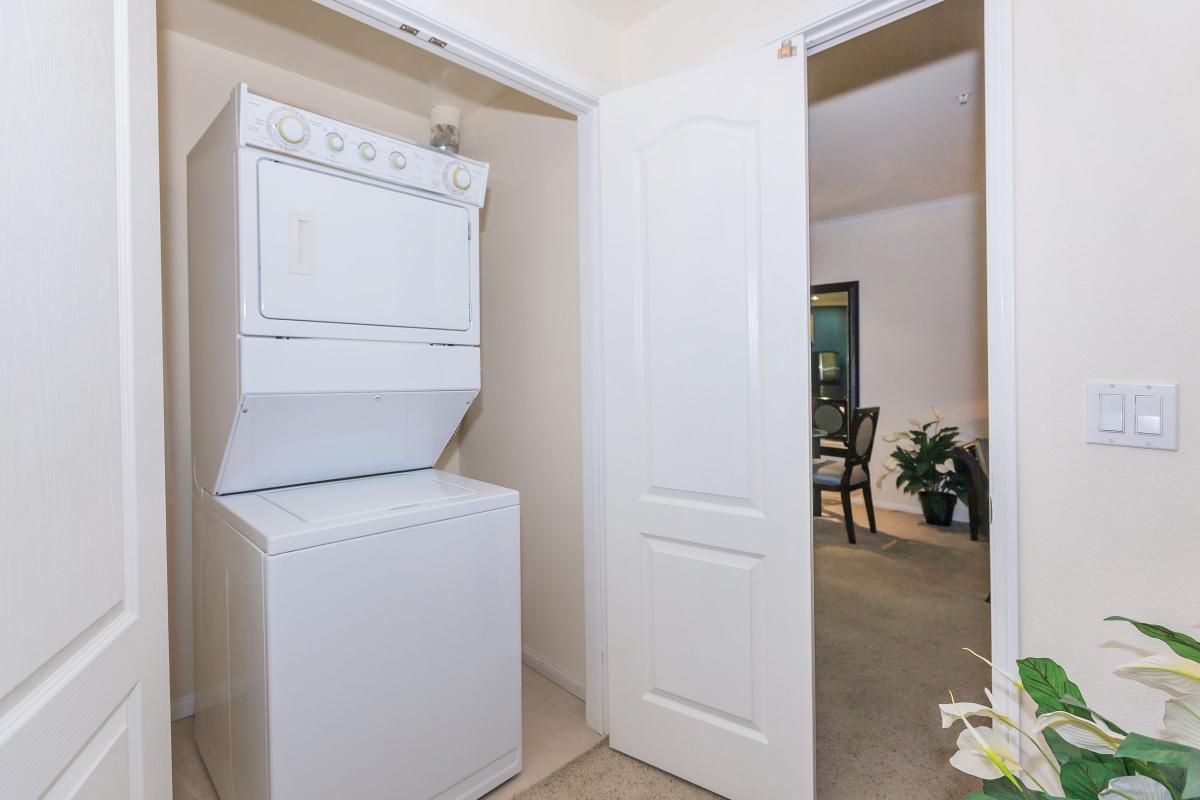 FULL-SIZE WASHER AND DRYER