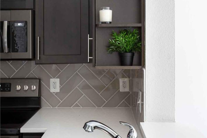 Kitchen at Ashton Green Apartments in Columbia, MD