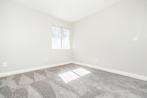 carpeted bedroom