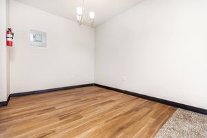 a room with a wooden floor