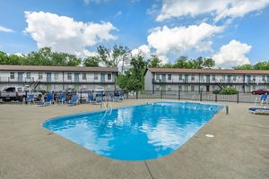 a large pool of water