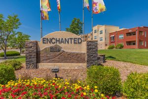 Enchanted Hills monument sign