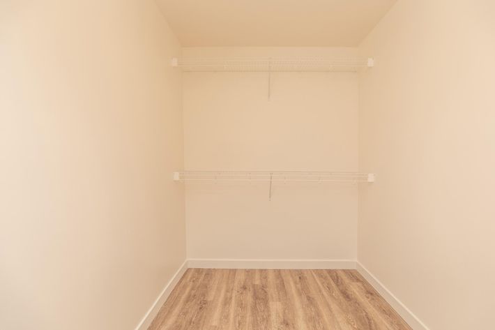 a close up of an empty room