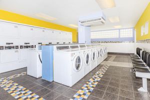 Laundry facility here at The District in St. Louis, Missouri