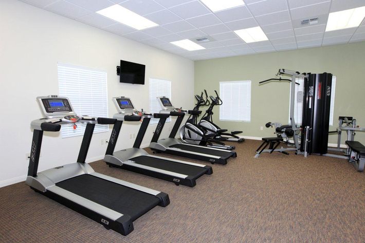 This is the state-of-the-art fitness center at Watermark