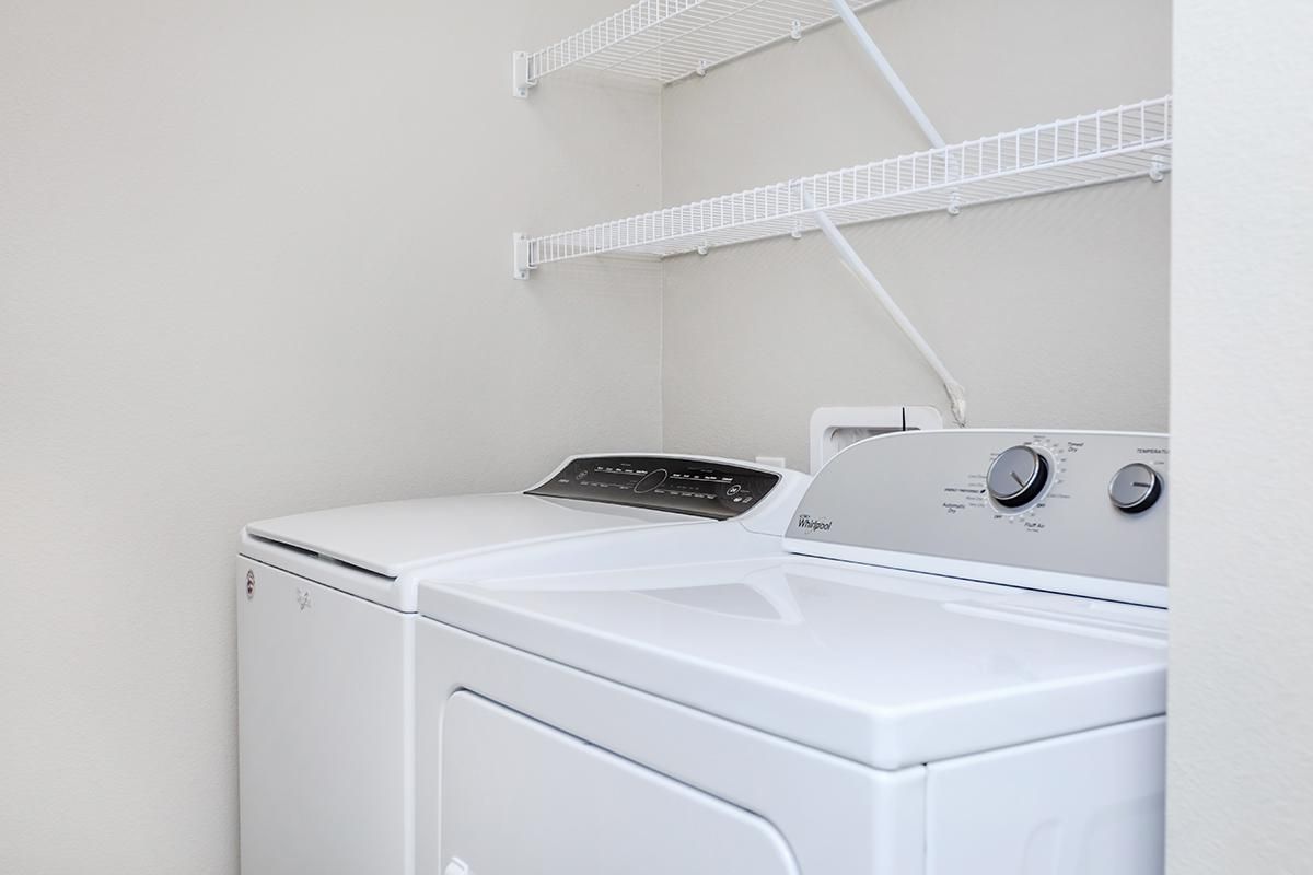 IN-HOME WASHER AND DRYER