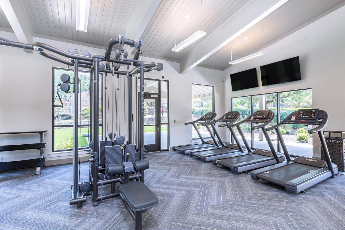 24 hour fitness center at Gazebo Apartments