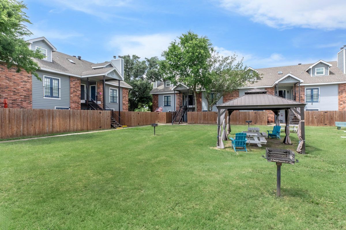 Grilling Area with Picnic Tables & Gazebo