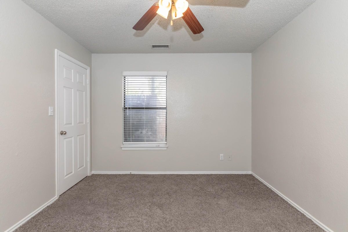 Bedrooms with 2" Faux Wood Blinds