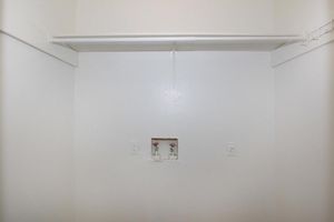 WASHER AND DRYER CONNECTIONS