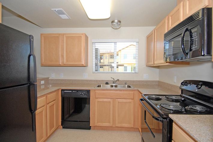 We have well planned kitchens at Villa Siena Apartments