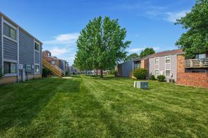 a large lawn in front of a house