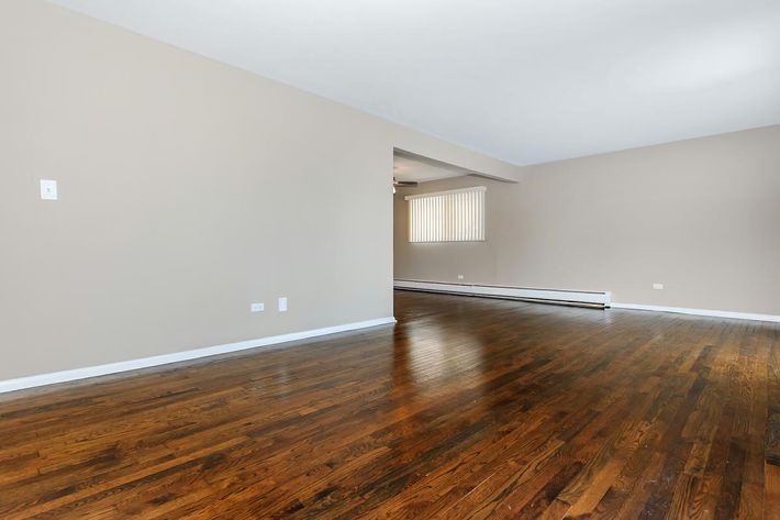 a room with a wooden floor