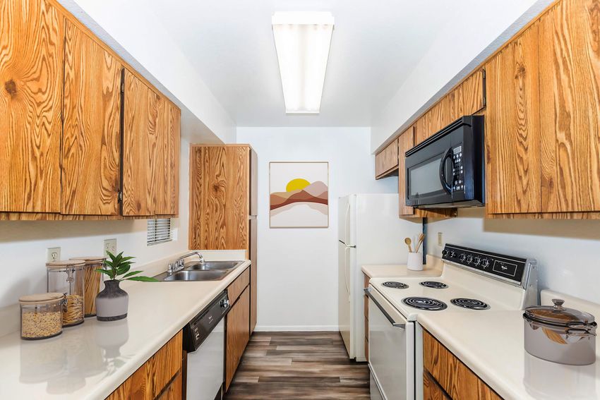 Kitchen at Sand Dollar.