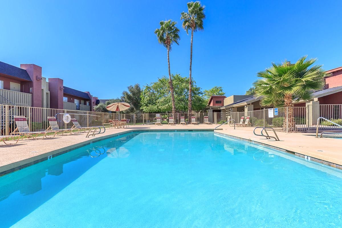 The Swimming Pool Is Just Steps Away From Your Apartment Home