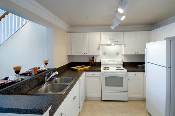Kitchen  at Emerson at Cherry Lane Apartments in Laurel, MD
