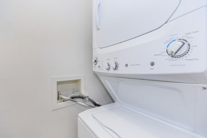a close up of a dryer