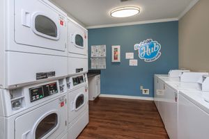 Full-Size Washers & Dryers + Ashley oaks apartments + San Antonio + Texas