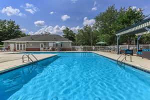 Sparkling Swimming Pool + Ashley oaks apartments + San Antonio + Texas