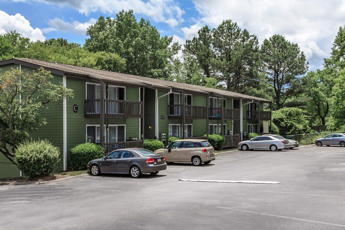 plenty of parking space at Sunrise Apartments in Nashville, Tennessee