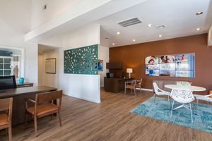 Furnished leasing office at Azul Apartments in Phoenix, Arizona