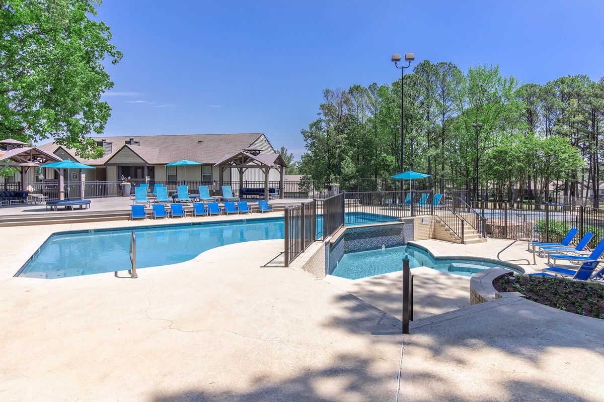 Head to the pool for some fun at Madison Landing at Research in Madison, AL