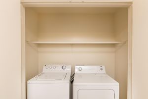 WASHER AND DRYER IN HOME AT UNIVERSITY VILLAGE AT WALKER ROAD