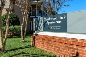 Northwood Park Apartment  main ID sign