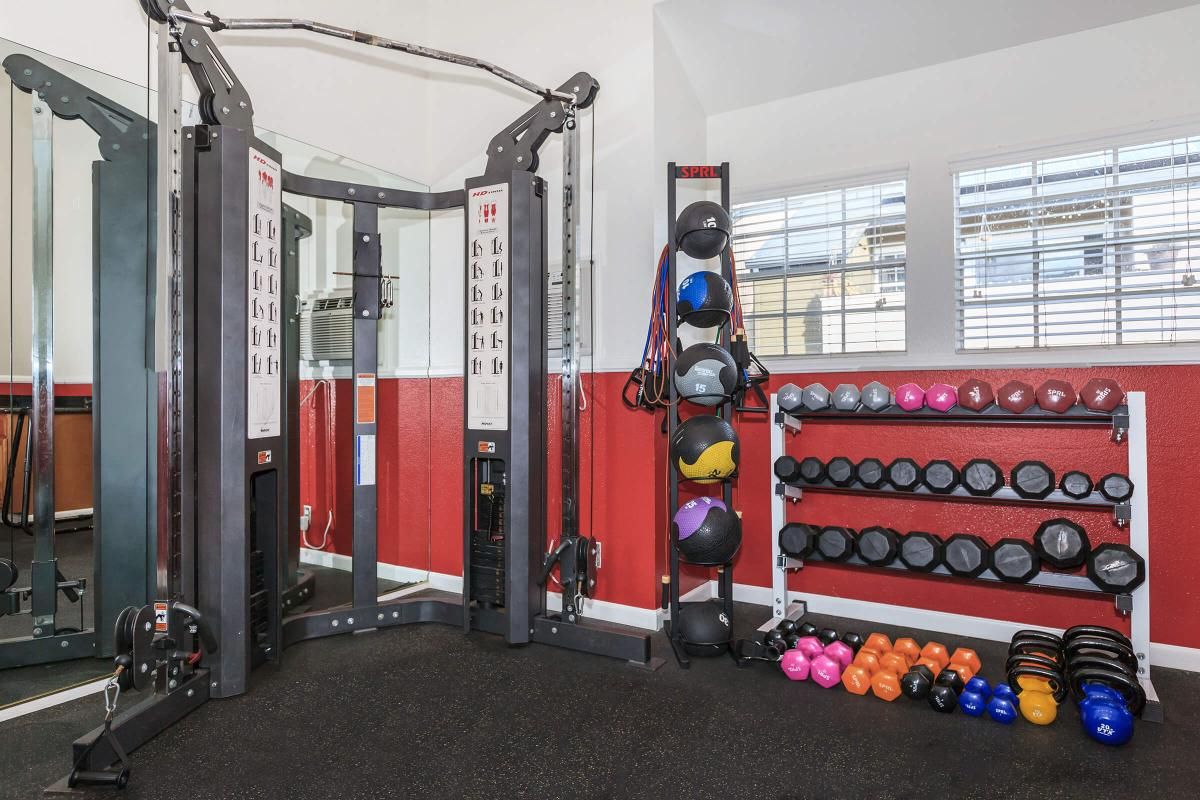 FULLY EQUIPPED FITNESS CENTER