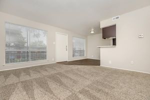 unfurnished apartment with carpet