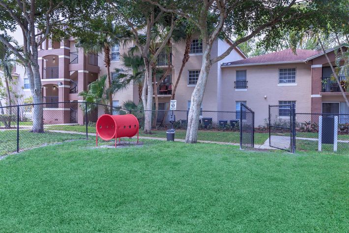 Dog Park at Latitude Pointe Apartments in Boynton Beach, Florida