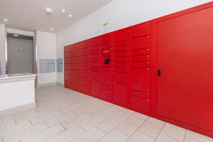 red lockers