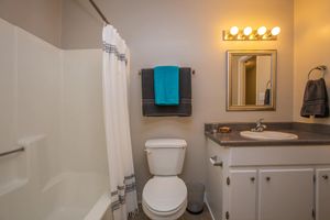 Bathroom with Bathtub - Lakeside Place Apartments - Greenville - South Carolina