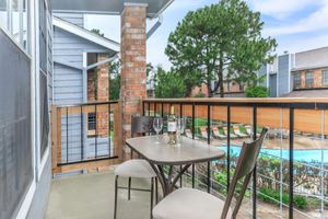 ENJOY OUTSIDE FROM YOUR BALCONY OR PATIO.