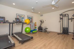 STAY ACTIVE AT THE FITNESS CENTER