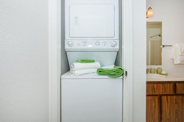 CONVENIENT WASHER AND DRYER IN SOME HOMES