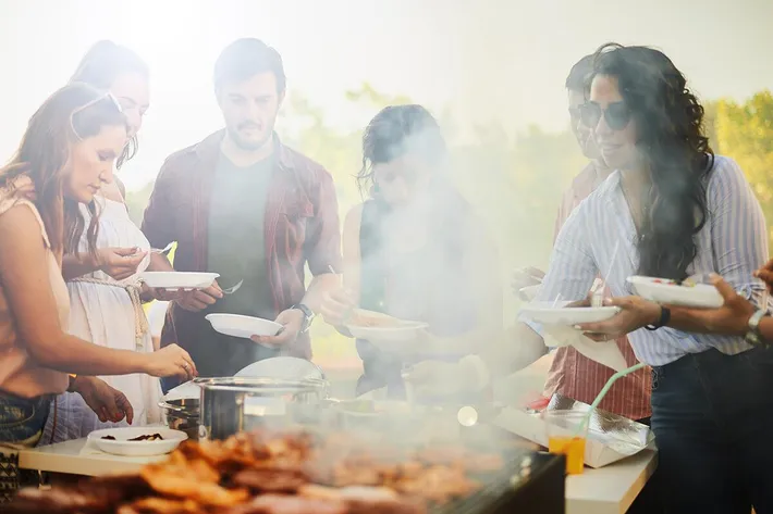 Grill up some lunch at South Front In Wilmington, North Carolina.