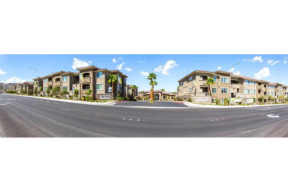 The street view at The View at Horizon Ridge in Henderson, Nevada