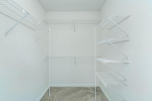 EXPANSIVE WALK-IN CLOSETS