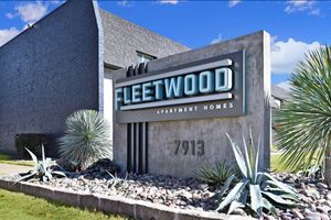 Fleetwood Apartment Homes monument sign