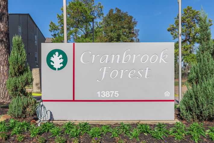 WELCOME HOME TO CRANBROOK FOREST APARTMENTS IN HOUSTON, TX