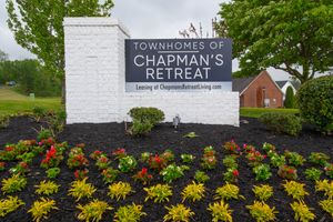 monument signage at Chapmans retreat in Spring Hill, Tennessee