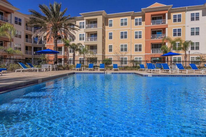 Pool at RiZE at Winter Springs Apartments in Winter Springs, FL