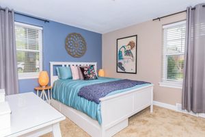 Plush Carpeting in Bedroom