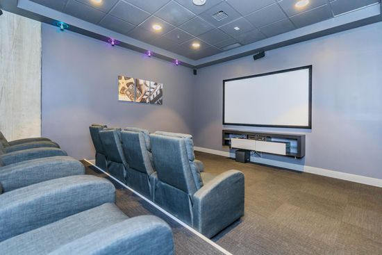 COME AND ENJOY A MOVIE IN OUR THEATER ROOM