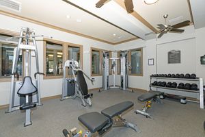 EXERCISE DAILY HERE IN THE FITNESS CENTER