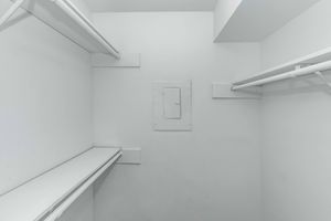 Spacious closets with shelving in The Park at Summerhill Road apartments