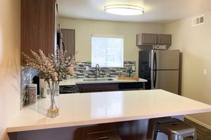 Newly renovated kitchens at Sunset Hills