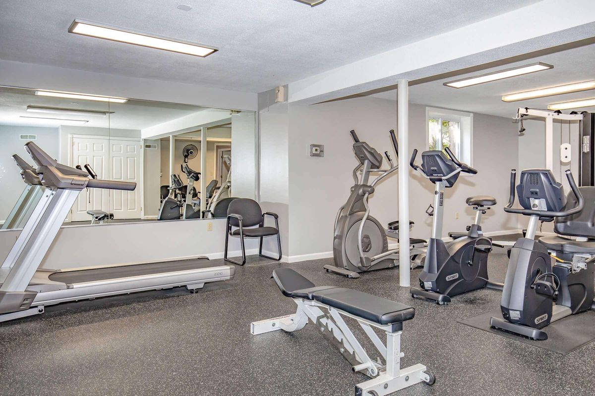 WORK OUT AT OUR 24-HOUR FITNESS CENTER