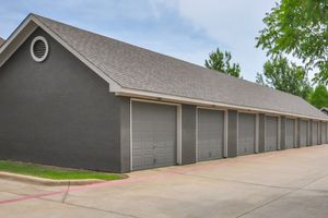 garages with grey doors